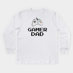 Gamer Dad Kids Long Sleeve T-Shirt